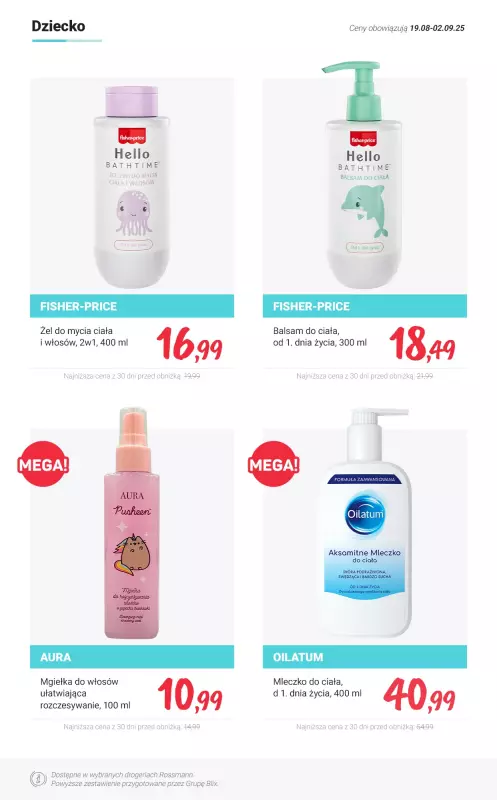 Rossmann - gazetka promocyjna Nowości na promocji! od soboty 30.08 do wtorku 02.09 - strona 12