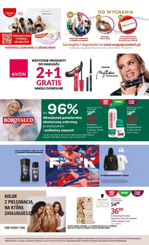 Rossmann - gazetka promocyjna Gazetka od środy 03.09 do środy 17.09 - strona 14