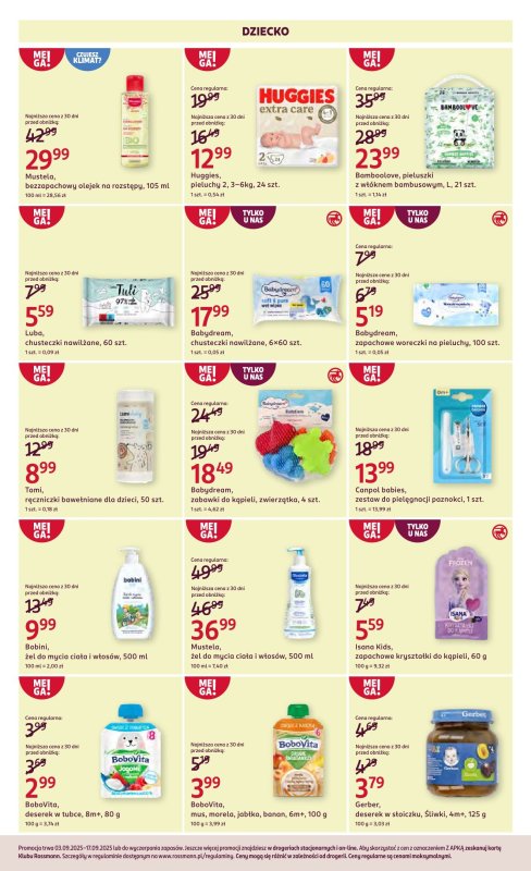 Rossmann - gazetka promocyjna Gazetka od środy 03.09 do środy 17.09 - strona 12