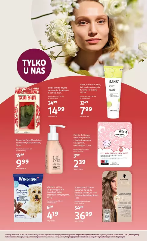 Rossmann - gazetka promocyjna Gazetka od środy 03.09 do środy 17.09 - strona 3