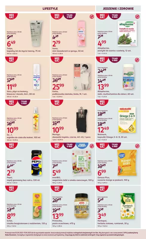 Rossmann - gazetka promocyjna Gazetka od środy 03.09 do środy 17.09 - strona 13