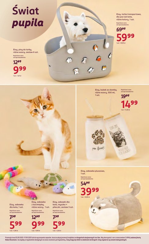 Rossmann - gazetka promocyjna Gazetka od środy 03.09 do środy 17.09 - strona 15