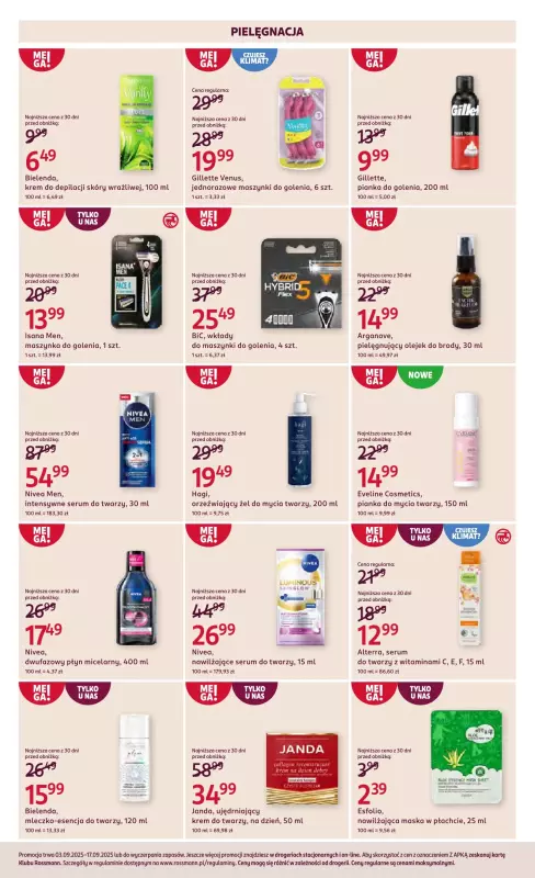 Rossmann - gazetka promocyjna Gazetka od środy 03.09 do środy 17.09 - strona 7