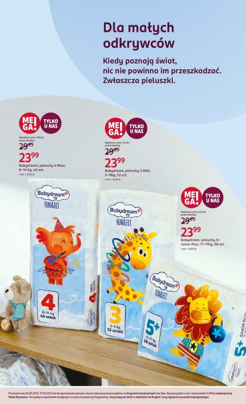 Rossmann - gazetka promocyjna Gazetka od środy 03.09 do środy 17.09 - strona 2