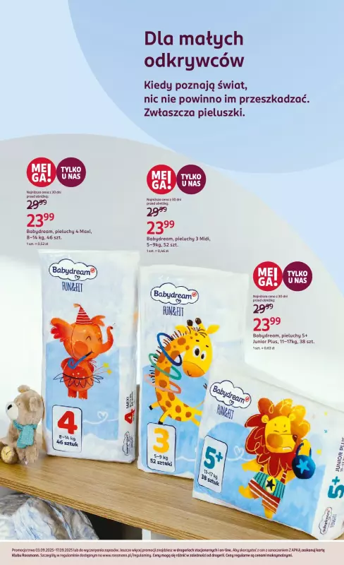 Rossmann - gazetka promocyjna Gazetka od środy 03.09 do środy 17.09 - strona 2