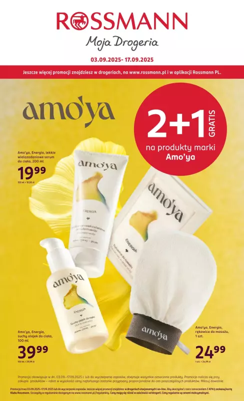 Rossmann - gazetka promocyjna Gazetka od środy 03.09 do środy 17.09