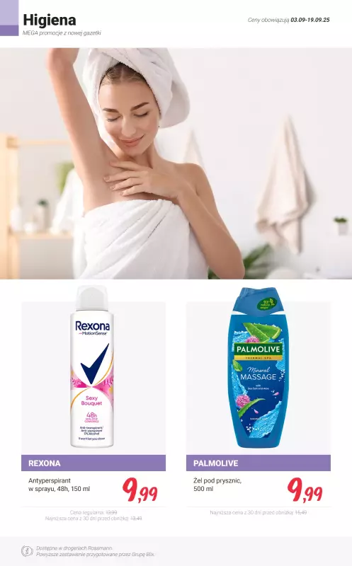Rossmann - gazetka promocyjna MEGA promocje z nowej gazetki od środy 03.09 do piątku 19.09 - strona 2
