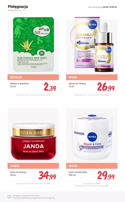 Rossmann - gazetka promocyjna MEGA promocje z nowej gazetki od środy 03.09 do piątku 19.09 - strona 6