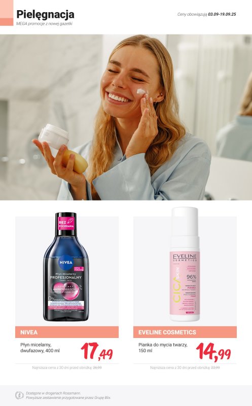 Rossmann - gazetka promocyjna MEGA promocje z nowej gazetki od środy 03.09 do piątku 19.09 - strona 5