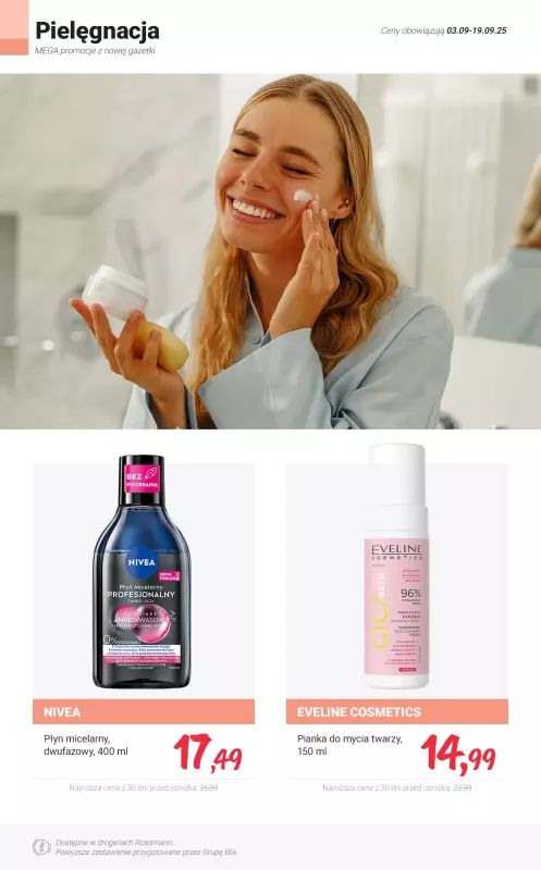 Rossmann - gazetka promocyjna MEGA promocje z nowej gazetki od środy 03.09 do piątku 19.09 - strona 5