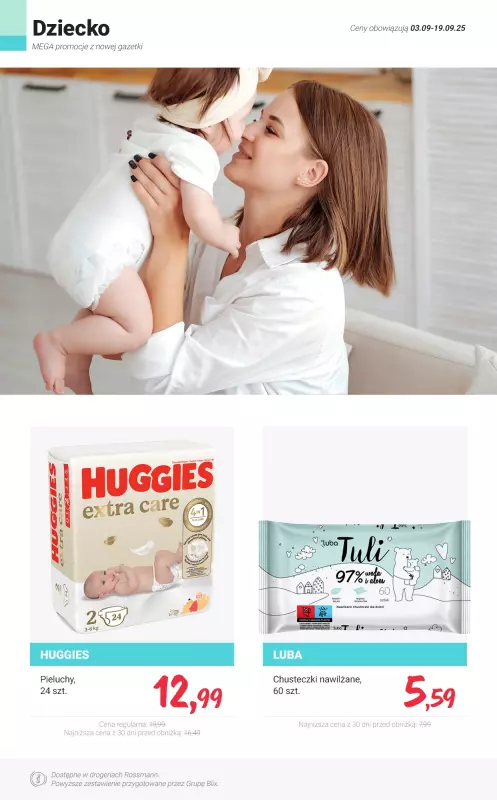 Rossmann - gazetka promocyjna MEGA promocje z nowej gazetki od środy 03.09 do piątku 19.09 - strona 12