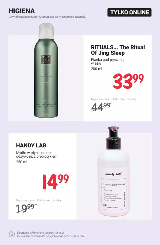 Rossmann - gazetka promocyjna Cenowe WOW - odkryj oferty tylko ONLINE! od niedzieli 07.09 do środy 17.09 - strona 5