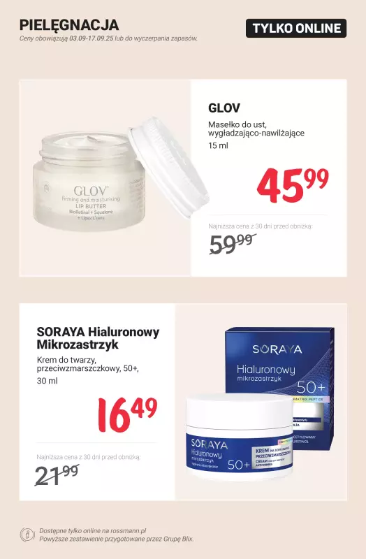 Rossmann - gazetka promocyjna Cenowe WOW - odkryj oferty tylko ONLINE! od niedzieli 07.09 do środy 17.09 - strona 6