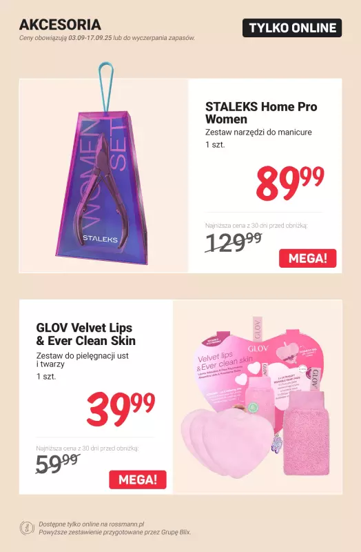 Rossmann - gazetka promocyjna Cenowe WOW - odkryj oferty tylko ONLINE! od niedzieli 07.09 do środy 17.09 - strona 12