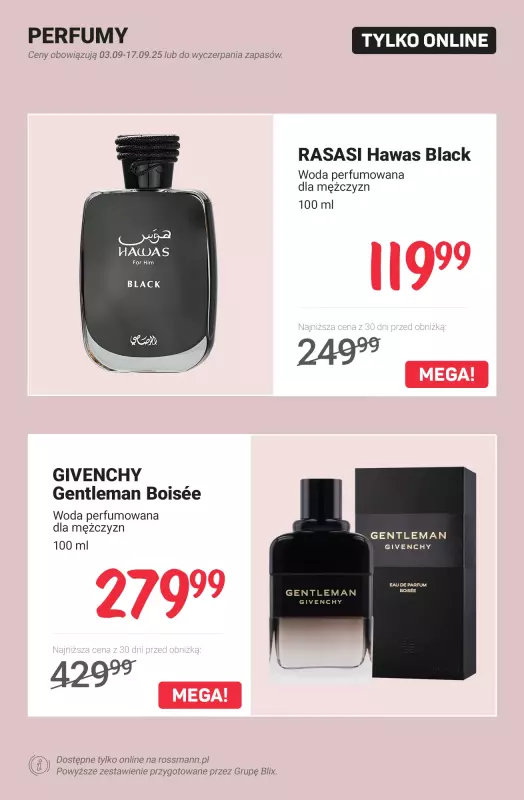 Rossmann - gazetka promocyjna Cenowe WOW - odkryj oferty tylko ONLINE! od niedzieli 07.09 do środy 17.09 - strona 11