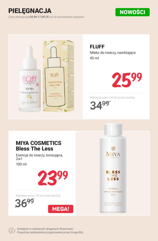 Rossmann - gazetka promocyjna Nowości na promocji! od poniedziałku 08.09 do środy 17.09 - strona 10