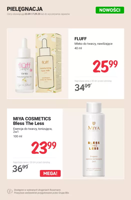 Rossmann - gazetka promocyjna Nowości na promocji! od poniedziałku 08.09 do środy 17.09 - strona 10