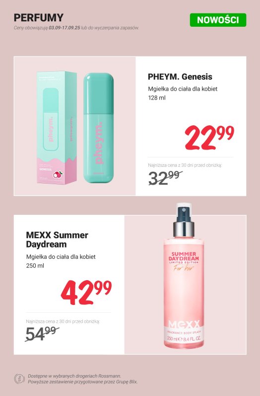 Rossmann - gazetka promocyjna Nowości na promocji! od poniedziałku 08.09 do środy 17.09 - strona 5