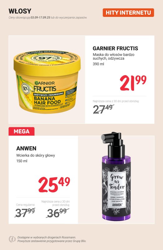 Rossmann - gazetka promocyjna HITY INTERNETU od soboty 13.09 do środy 17.09 - strona 4