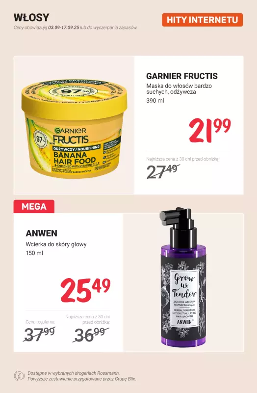 Rossmann - gazetka promocyjna HITY INTERNETU od soboty 13.09 do środy 17.09 - strona 4