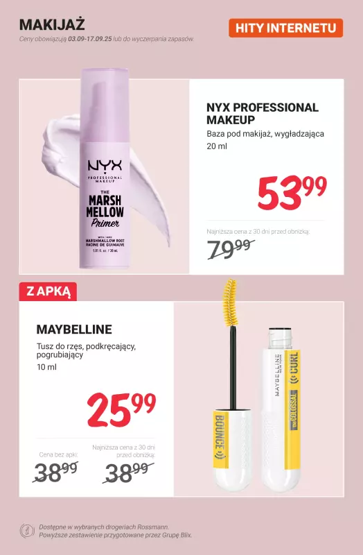 Rossmann - gazetka promocyjna HITY INTERNETU od soboty 13.09 do środy 17.09 - strona 5