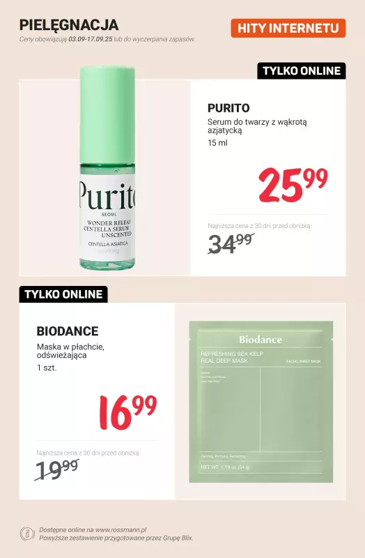 Rossmann - gazetka promocyjna HITY INTERNETU od soboty 13.09 do środy 17.09 - strona 8