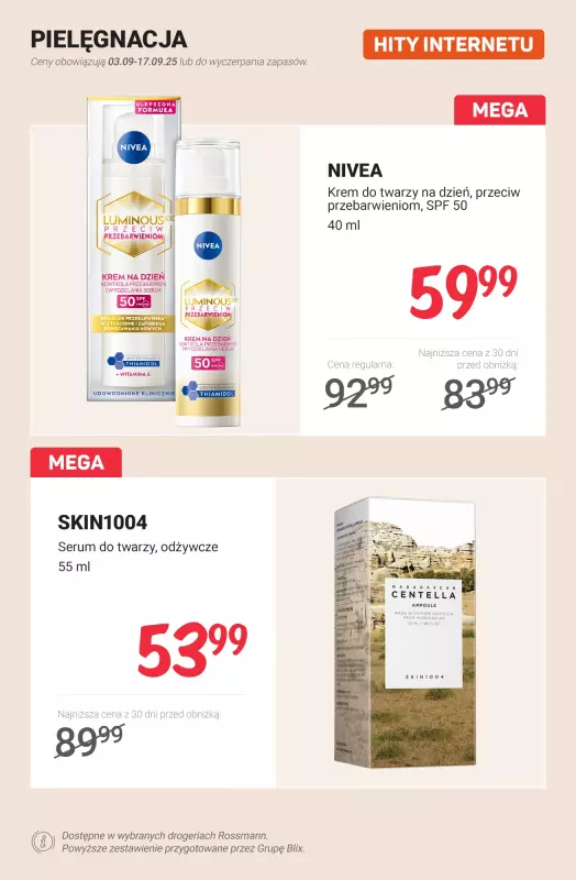 Rossmann - gazetka promocyjna HITY INTERNETU od soboty 13.09 do środy 17.09 - strona 7