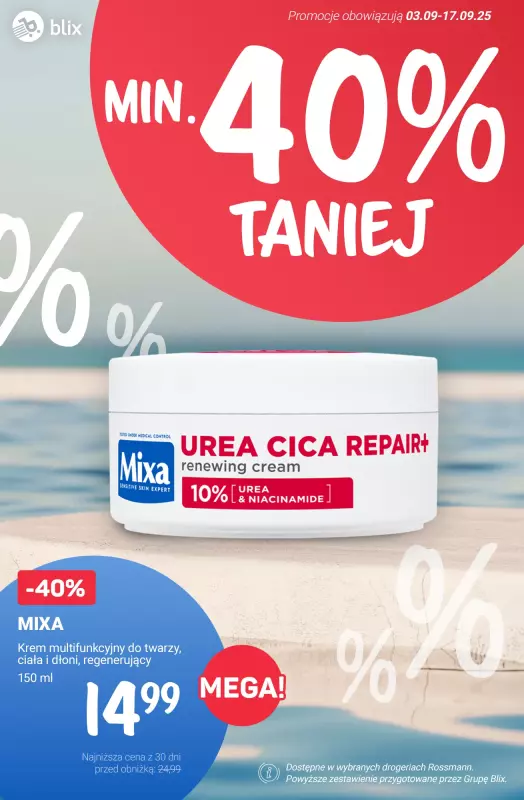 Rossmann - gazetka promocyjna Produkty min. 40% taniej  
