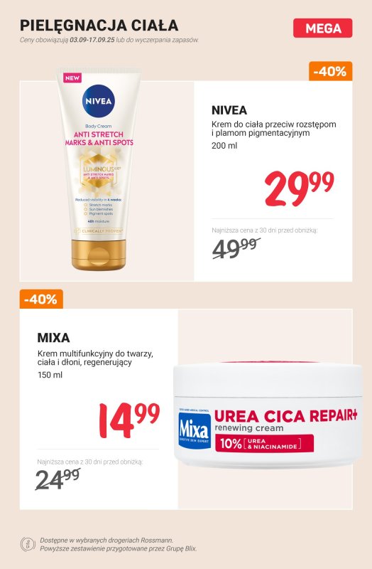 Rossmann - gazetka promocyjna Produkty min. 40% taniej od poniedziałku 15.09 do środy 17.09 - strona 2