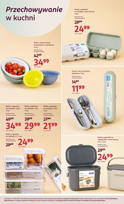 Rossmann - gazetka promocyjna Gazetka od czwartku 18.09 do piątku 03.10 - strona 14