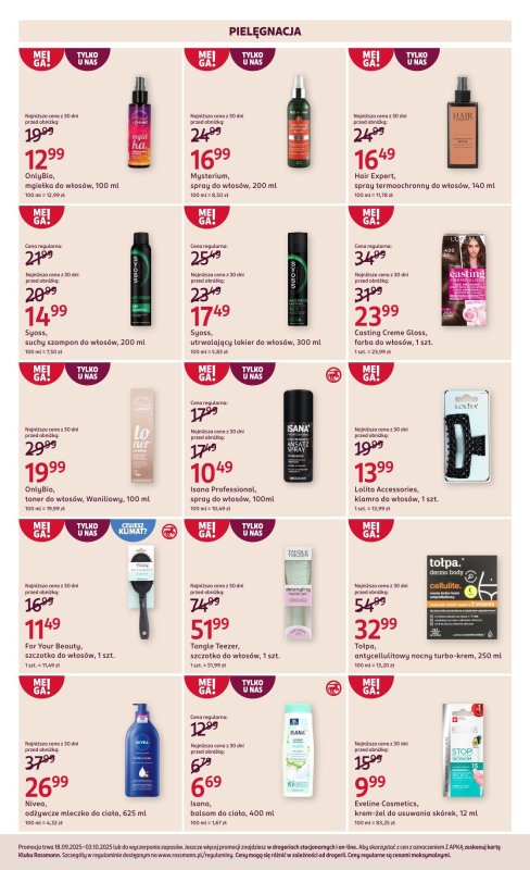 Rossmann - gazetka promocyjna Gazetka od czwartku 18.09 do piątku 03.10 - strona 6