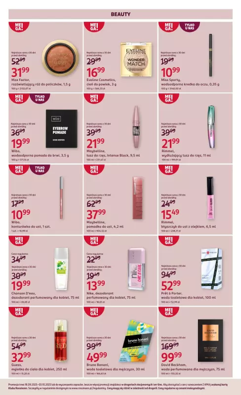 Rossmann - gazetka promocyjna Gazetka od czwartku 18.09 do piątku 03.10 - strona 10