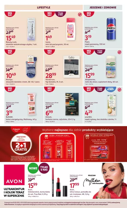 Rossmann - gazetka promocyjna Gazetka od czwartku 18.09 do piątku 03.10 - strona 13