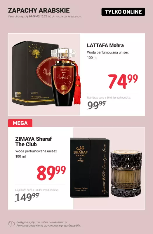 Rossmann - gazetka promocyjna Perfumy w niższych cenach! od piątku 19.09 do piątku 03.10 - strona 8