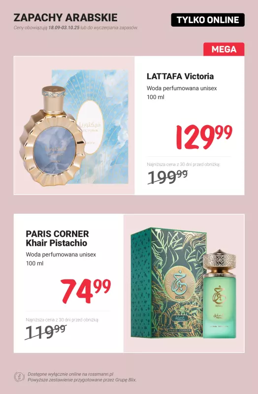 Rossmann - gazetka promocyjna Perfumy w niższych cenach! od piątku 19.09 do piątku 03.10 - strona 6
