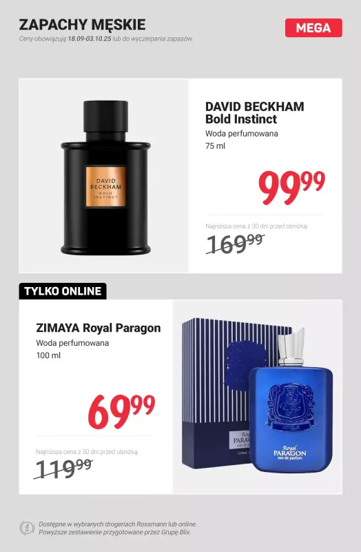 Rossmann - gazetka promocyjna Perfumy w niższych cenach! od piątku 19.09 do piątku 03.10 - strona 10