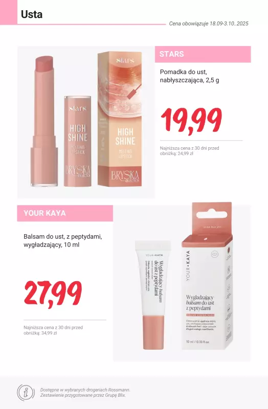 Rossmann - gazetka promocyjna Nowości na PROMOCJI od poniedziałku 22.09 do piątku 03.10 - strona 8