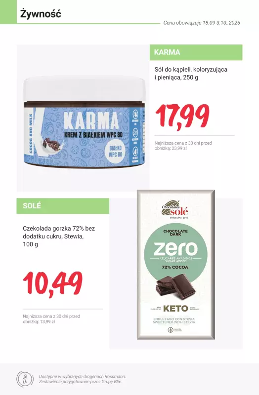 Rossmann - gazetka promocyjna Nowości na PROMOCJI od poniedziałku 22.09 do piątku 03.10 - strona 12