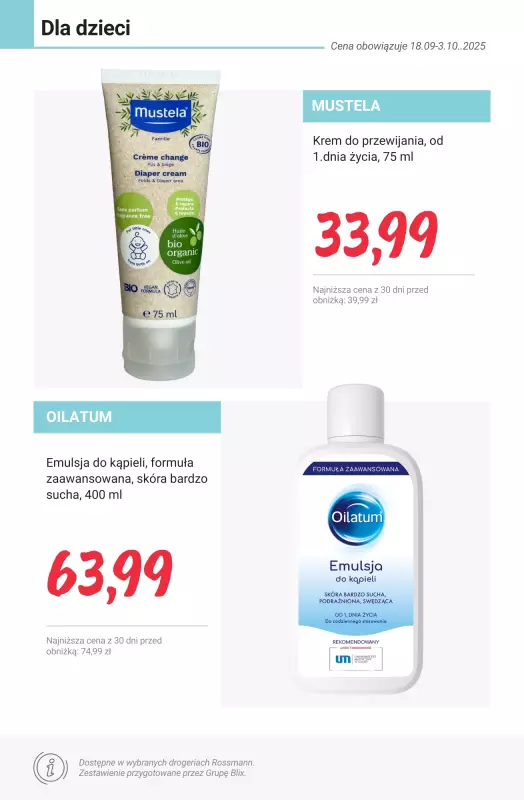 Rossmann - gazetka promocyjna Nowości na PROMOCJI od poniedziałku 22.09 do piątku 03.10 - strona 10