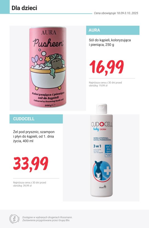 Rossmann - gazetka promocyjna Nowości na PROMOCJI od poniedziałku 22.09 do piątku 03.10 - strona 11