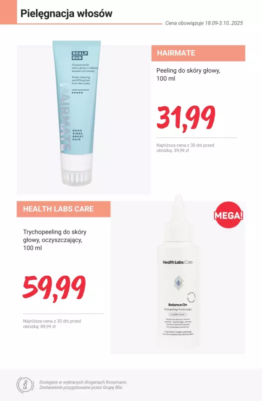 Rossmann - gazetka promocyjna Nowości na PROMOCJI od poniedziałku 22.09 do piątku 03.10 - strona 3