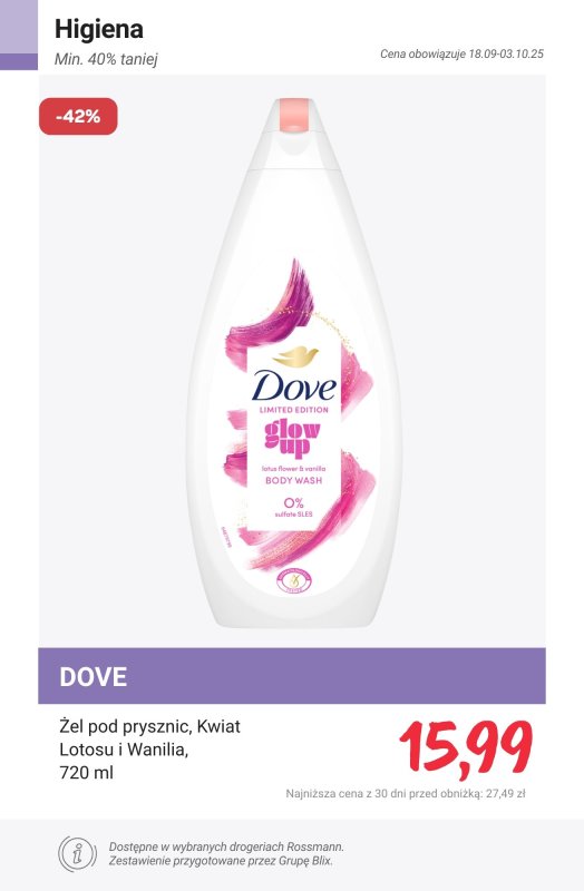 Rossmann - gazetka promocyjna Minimum 40% TANIEJ - ostatnia szansa od czwartku 02.10 do piątku 03.10 - strona 2