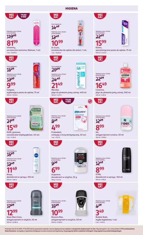 Rossmann - gazetka promocyjna Gazetka od soboty 04.10 do piątku 17.10 - strona 6