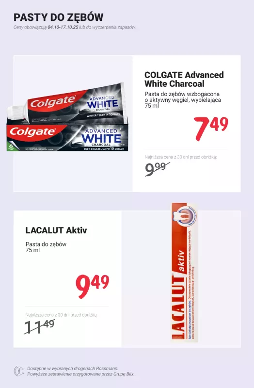 Rossmann - gazetka promocyjna Zadbaj o zdrowy uśmiech - sprawdź promocje!   - strona 2