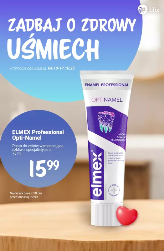 Rossmann - gazetka promocyjna Zadbaj o zdrowy uśmiech - sprawdź promocje! od czwartku 09.10 do piątku 17.10