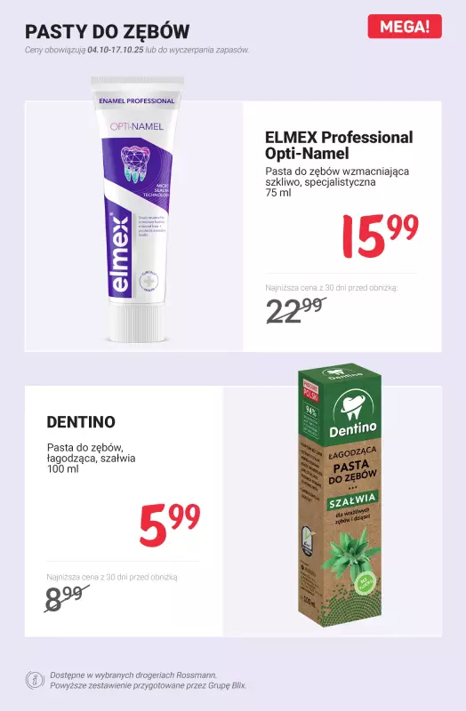 Rossmann - gazetka promocyjna Zadbaj o zdrowy uśmiech - sprawdź promocje!   - strona 3