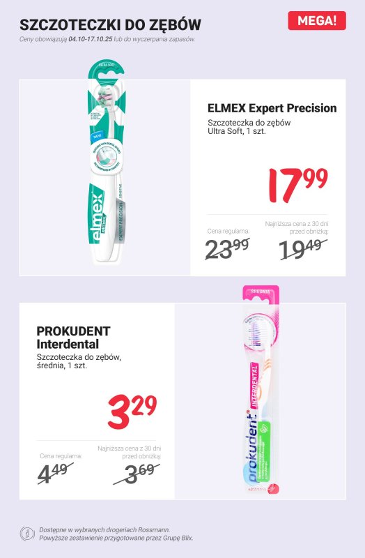 Rossmann - gazetka promocyjna Zadbaj o zdrowy uśmiech - sprawdź promocje! od czwartku 09.10 do piątku 17.10 - strona 5