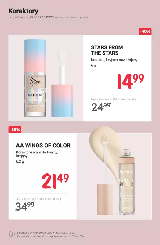 Rossmann - gazetka promocyjna Do -50% na makijaż   - strona 3