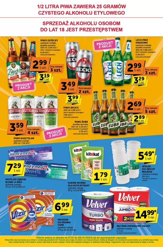 ABC - gazetka promocyjna Gazetka Supermarket od czwartku 17.10 do wtorku 29.10 - strona 12