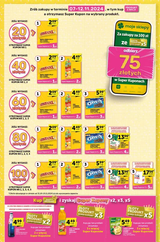 ABC - gazetka promocyjna Gazetka Supermarket od czwartku 31.10 do wtorku 12.11 - strona 4